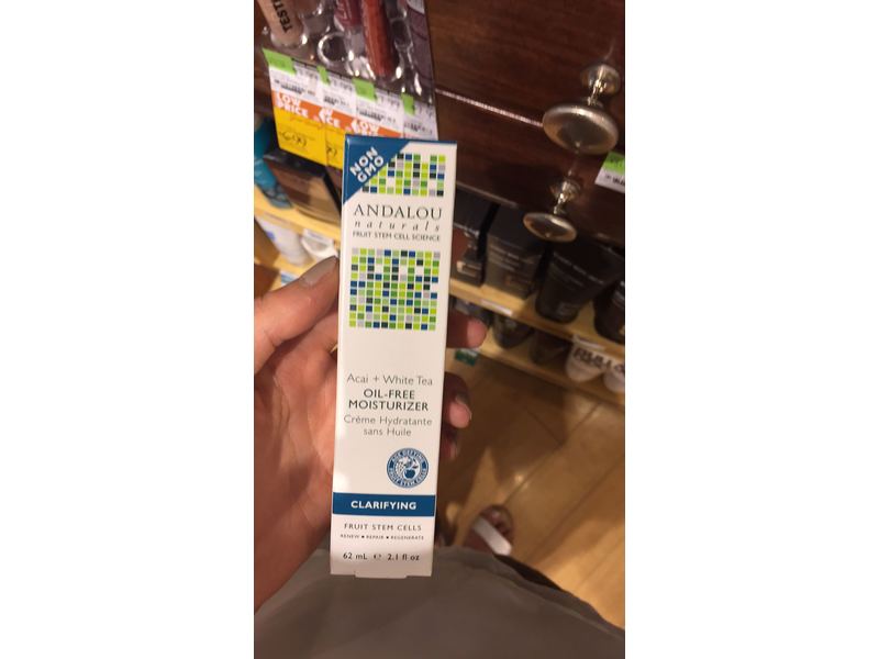 andalou oil free moisturizer