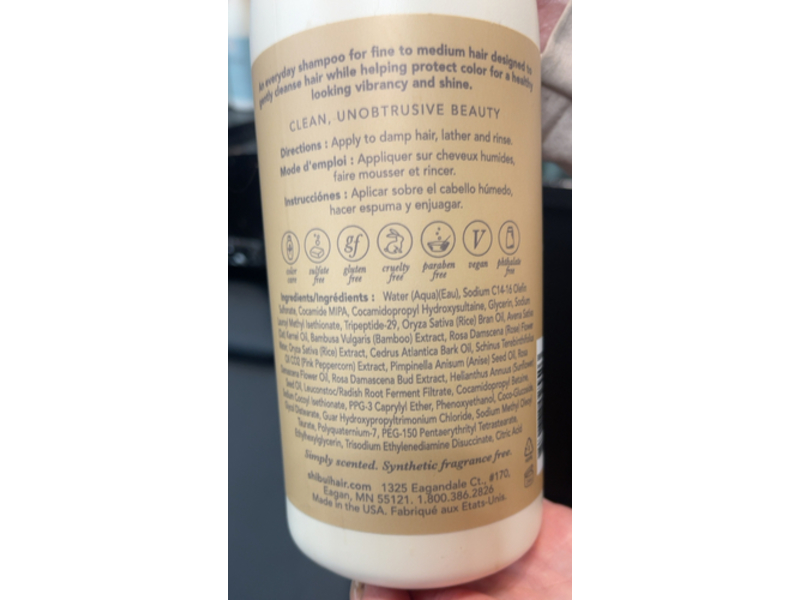 Shibui Everydayness Shampoo, 33.8 fl oz/1 L