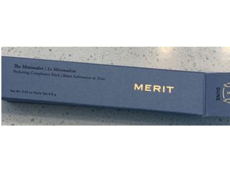 Merit The Minimalist Perfecting Complexion Foundation & Concealer Stick, Dune light, 0.23 oz/6.5 g