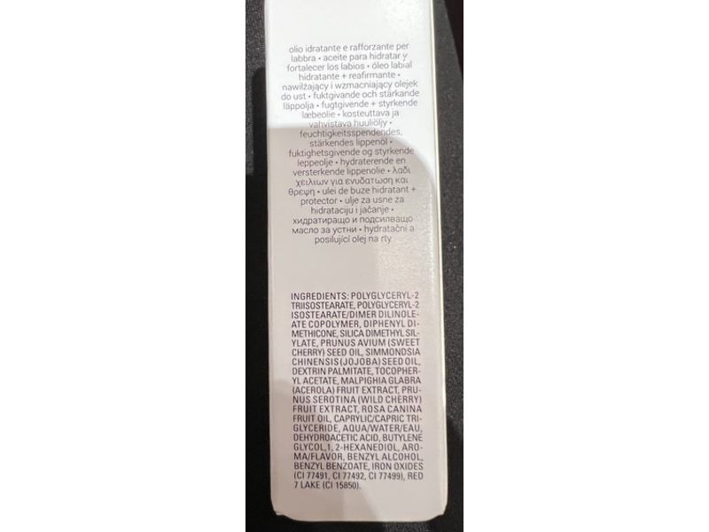 Fenty Skin Treatz Hydrating + Strengthening Lip Oil, Black Cherry, 0.19 fl oz/5.6 mL