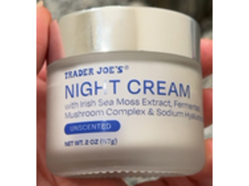 Trader Joe's Night Cream, Unscented, 2 oz/57 g