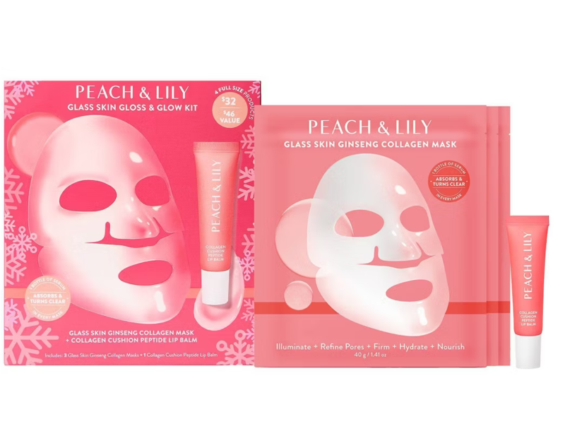 Peach & Lily Glass Skin Gloss & Glow Kit.