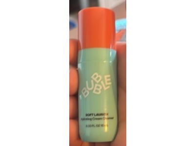 Bubble Soft Launch Hydrating Cream Cleanser, 0.33 fl oz/10 mL