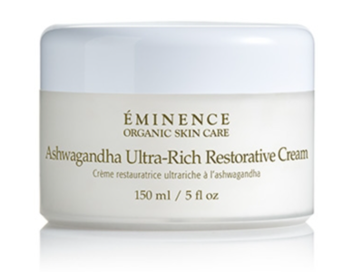 Eminence Organic Skin Care Ultra-Rich Restorative Cream, Ashwagandha, 5 fl oz/150 mL