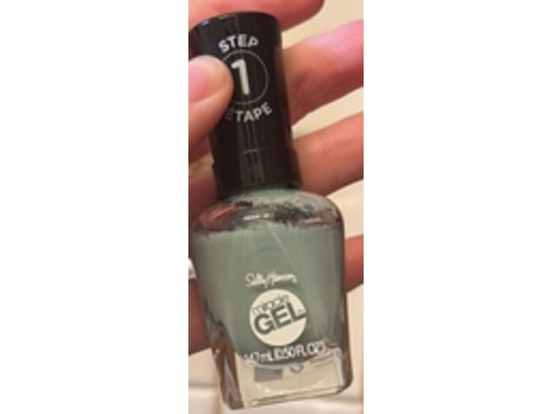 Sally Hansen Miracle Gel Nail Polish, 672 Giving Altitude, 0.5 fl oz/14.7 mL