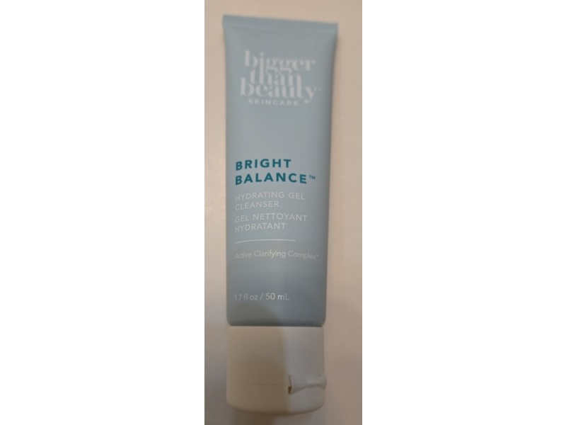 Bigger Than Beauty Bright Balance Hyrating Gel Cleanser, 1.7 fl oz/50 mL