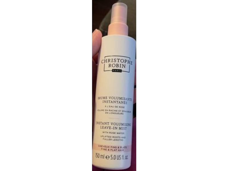 Christophe Robin Instant Volumizing Leave-In Mist, Rosewater, 5.0 fl oz/150 mL