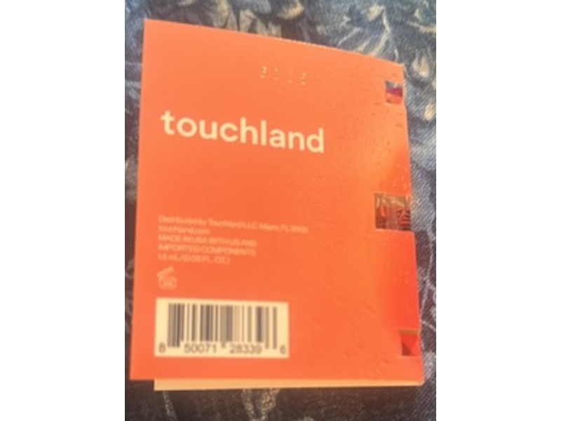 Touchland Body & Hair Fragrance Mist, Peachy Lychee, 0.05 fl oz/1.5 mL