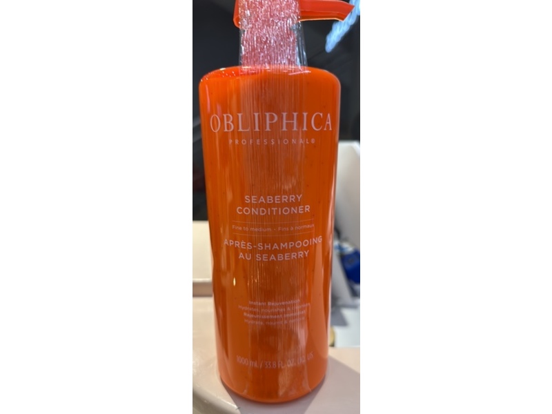 Obliphica Professional Conditioner, Seaberry, 33.8 fl oz/1000 mL
