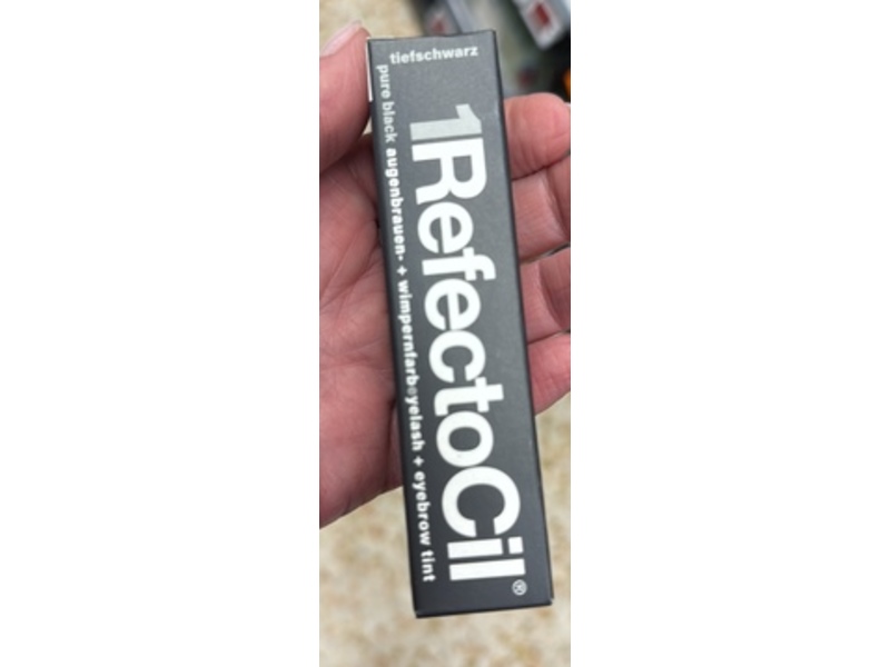 RefectoCil Eyelash + Eyebrow Tint, Pure Black, 15 mL