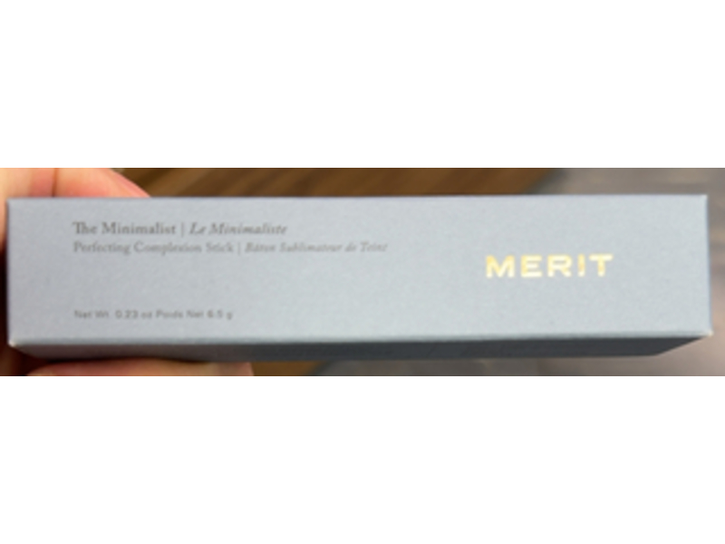 Merit The Minimalist Perfecting Complexion Stick, Camel, 0.23 oz/6.5 g