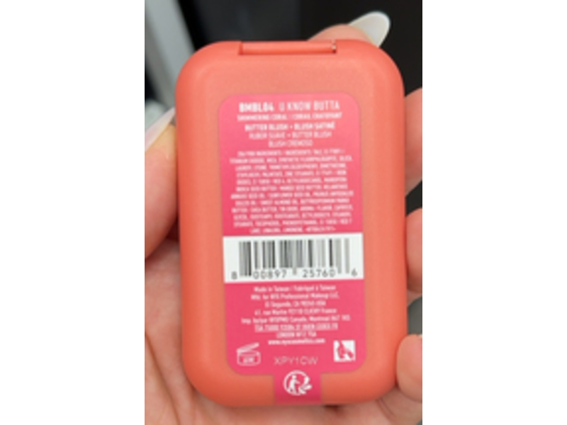 Nyx Professional Makeup Buttermelt Blush, U Know Butta, 0.17 oz/5 g