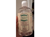 Oak & Sage Homeopathic Facial Toner, Witch Hazel & Cucumber, 12 fl oz/350 mL - Image 3