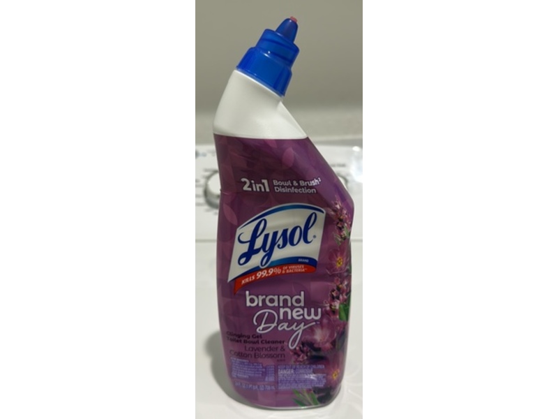 Lysol Toilet Bowl Cleanser, Lavender & Blossom, 24 fl oz/709 mL