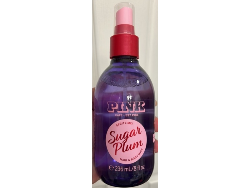 Victoria's Secret Pink Hair & Body Mist, Sugar Plum, 8 fl oz/236 mL