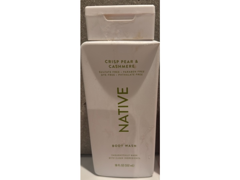 Native Body Wash, Crisp Pear & Cashmere, 18 fl oz/532 mL