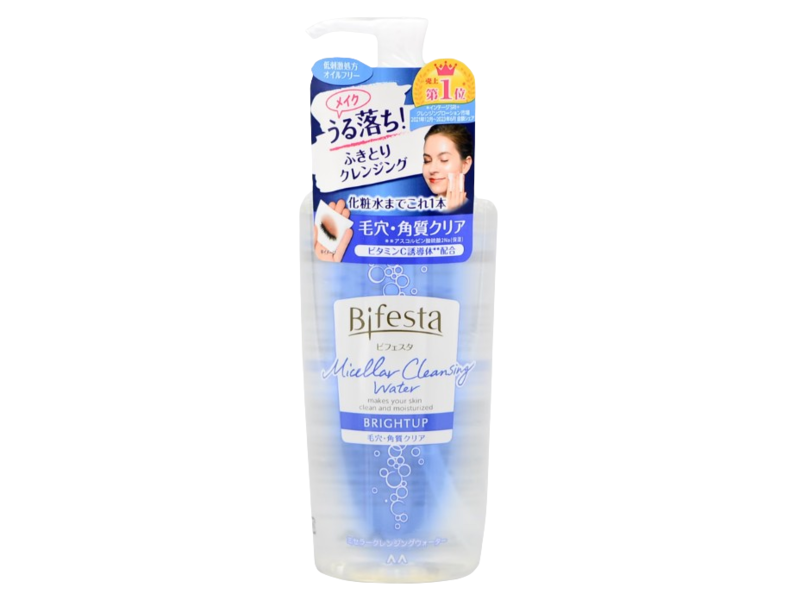 Bifesta Micellar Cleansing Water, Brightup, 400 mL