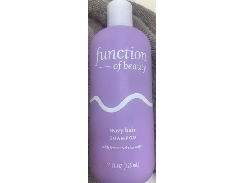 Function Of Beauty Wavy Hair Shampoo, Fermented Rice Water, 11 fl oz/352 mL