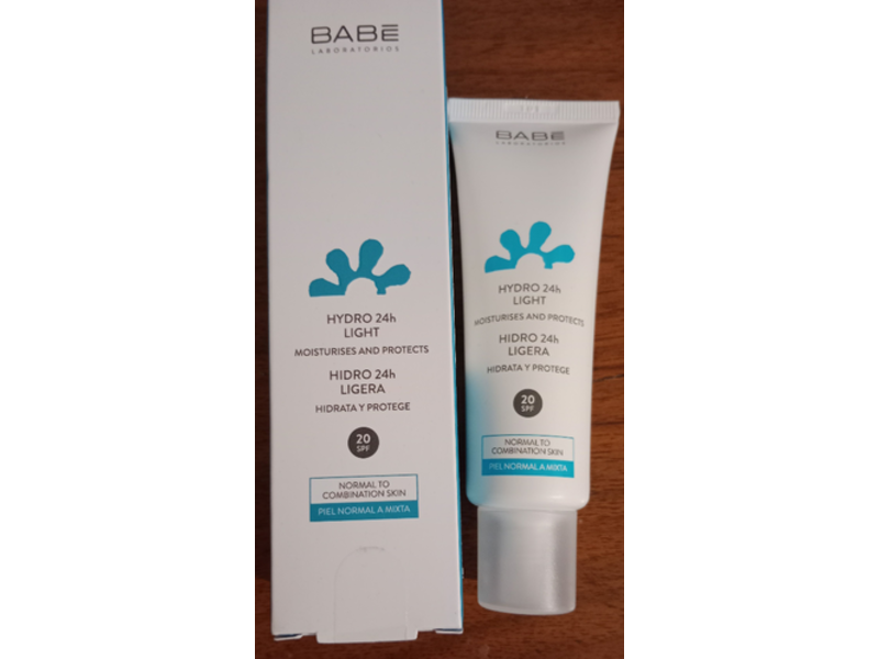 Babe Laboratorios Hydro 24H Light, SPF 20, 1.7 fl oz/50 mL