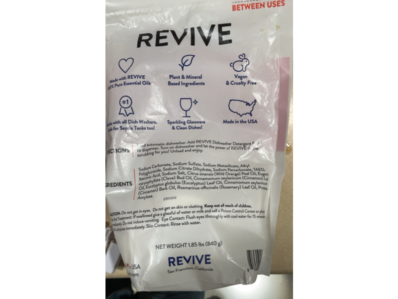 Revive Protect Dishwasher Detergent Pods, 60 Count