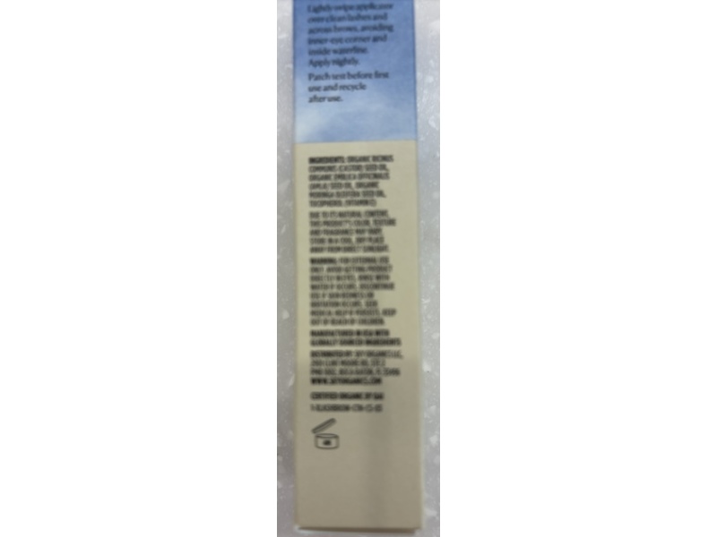 Sky Organics Castor Lash & Brow Oil, Moringa Oil, 0.40 fl oz/12 mL