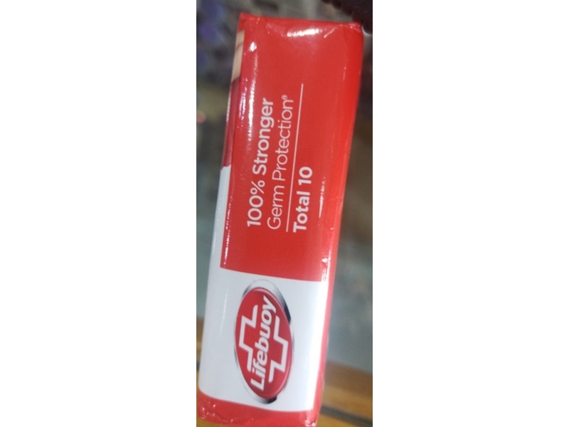 Lifebuoy Total 10 Bar Soap, 125 g, 3 Count