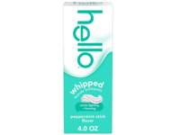 Hello Whipped Floride Toothpaste, Peppermint Stick Flavor, 4 oz/113 g - thumbnail 1