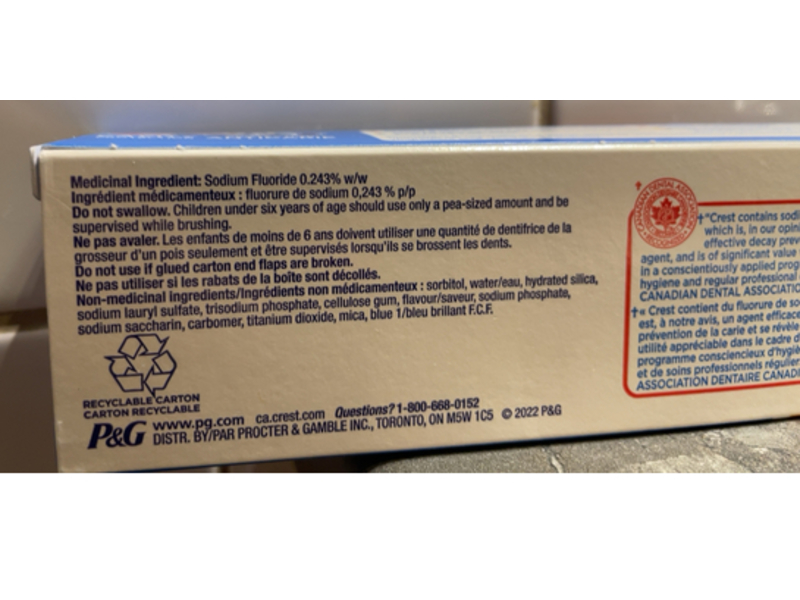 Crest Kid's Cavity Protection Gel Toothpaste, Sparkle Fun, 100 mL, Pack Of 2