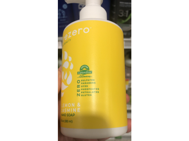 Purezero Clean Beauty Hand Soap, Lemon & Jasmine, 10 oz/283 mL