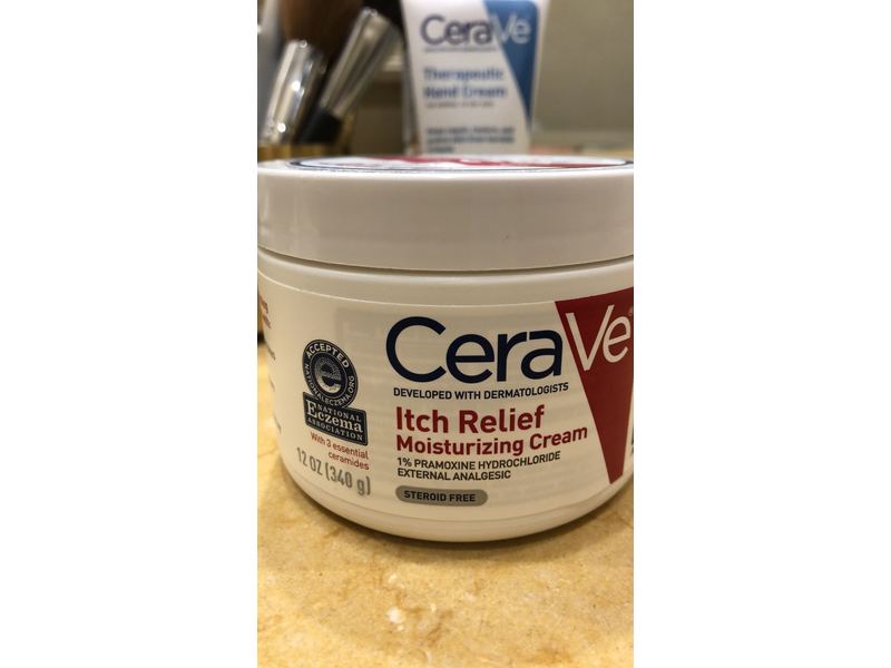 CeraVe Itch Relief Moisturizing Cream, 12 oz