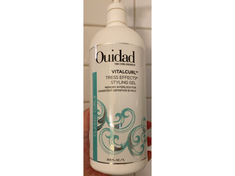 Ouidad Vitalcurl Tress Effects Styling Gel, 33.8 fl oz/1 L
