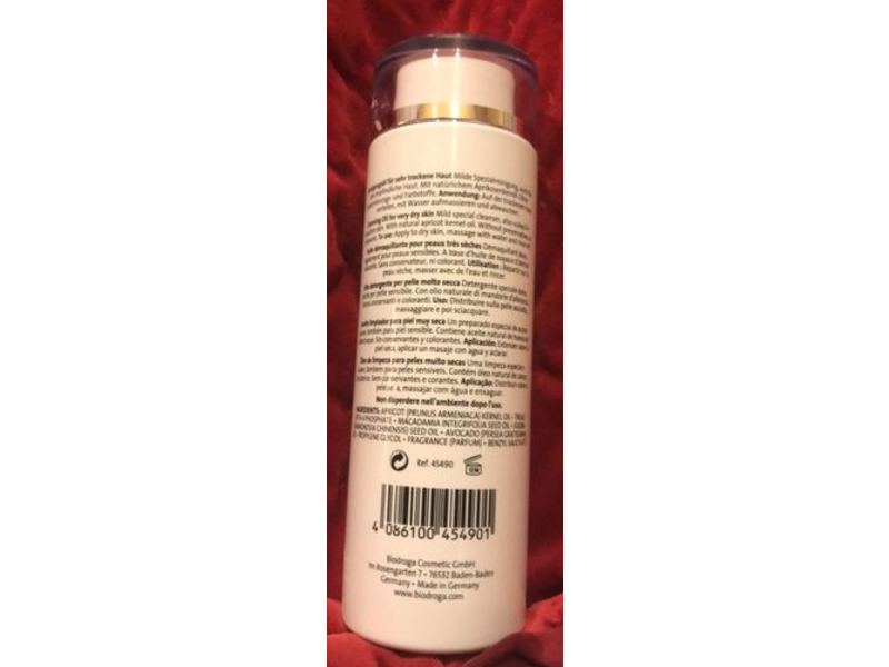 Biodroga Cleansing Oil, Very Dry Skin, 6.8 fl oz/200 mL