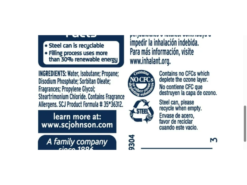 Glade Air Freshener Spray, Exotic Tropical Blossoms Scent, 8 oz/227 g