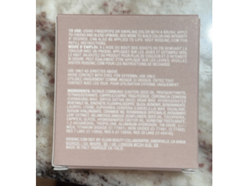 Rose Inc Blush Divine Radiant Lip & Cheek Color, Daylily, 0.15 oz/4.5 g