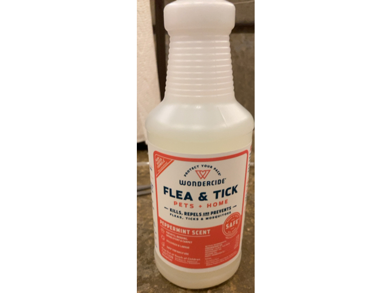 Wondercide Flea & Tick Pets + Home Kills, Repels & Prevents, Peppermint Scent 32 OZ