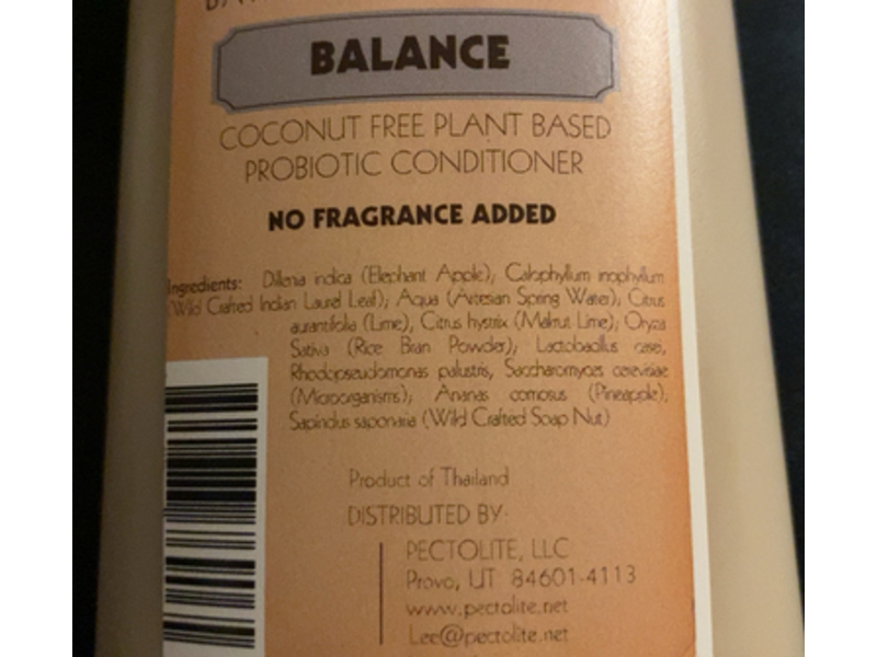 Pectolite Simply Natural Bath & Body Products Conditioner, Balance, 1 fl oz