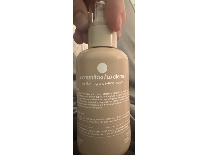 Roe Soften + Soothe Calming Baby Oil, 4 fl oz/120 mL