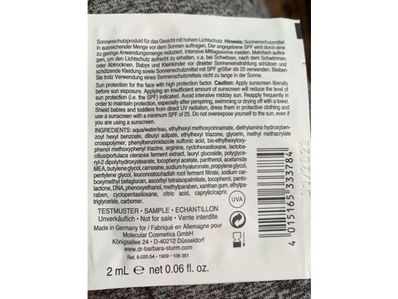 Dr. Barbara Sturm Sun Drops, SPF 50, 0.06 fl oz/2 mL