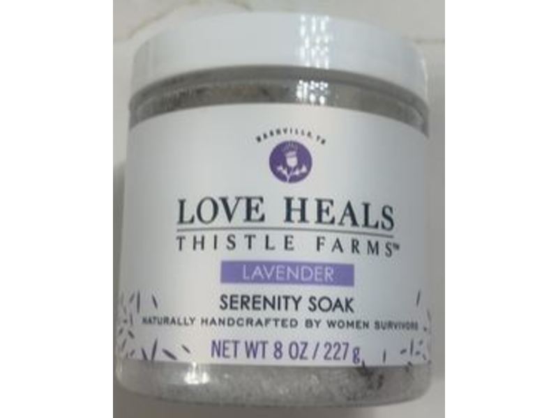 Thistle Farms Love Heals Serenity Soak, Lavender, 8 oz/227 g