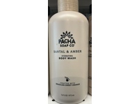 Pacha Soap Co Hydrating Body Wash, Santal & Amber, Brazilian Sweet Orange, 16 fl oz/473 mL - thumbnail 2