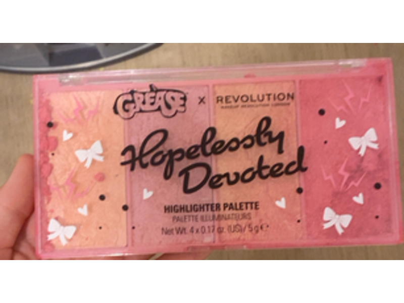 Revolution X Grease Hopelessly Devoted Highlighter Palette
