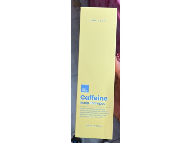 NINELESS Root-Biome Caffeine Scalp Shampoo, 10.14 fl oz/300 mL