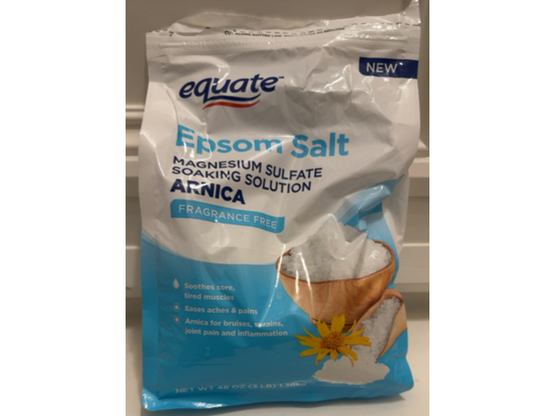 Equate Epsom Salt, Arnica, 48 oz/1.36 kg
