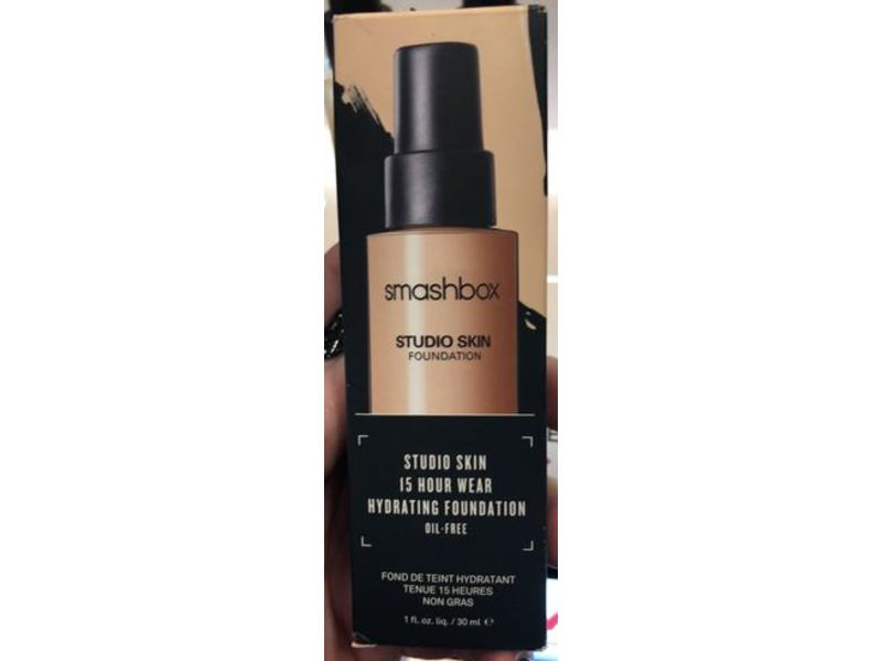 Smashbox Studio Skin Hydrating Foundation, 1.15 Fair, 1 fl oz/50 mL