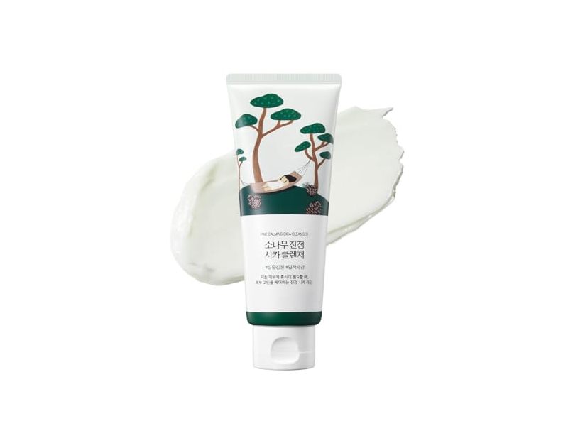Round Lab Pine Calming Cica Cleanser, 5.07 fl oz/150 mL