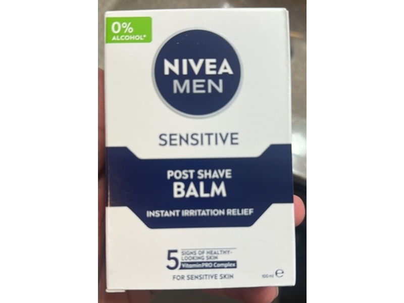 Nivea Men Post Shave Balm, Sensitive Skin, 100 mL