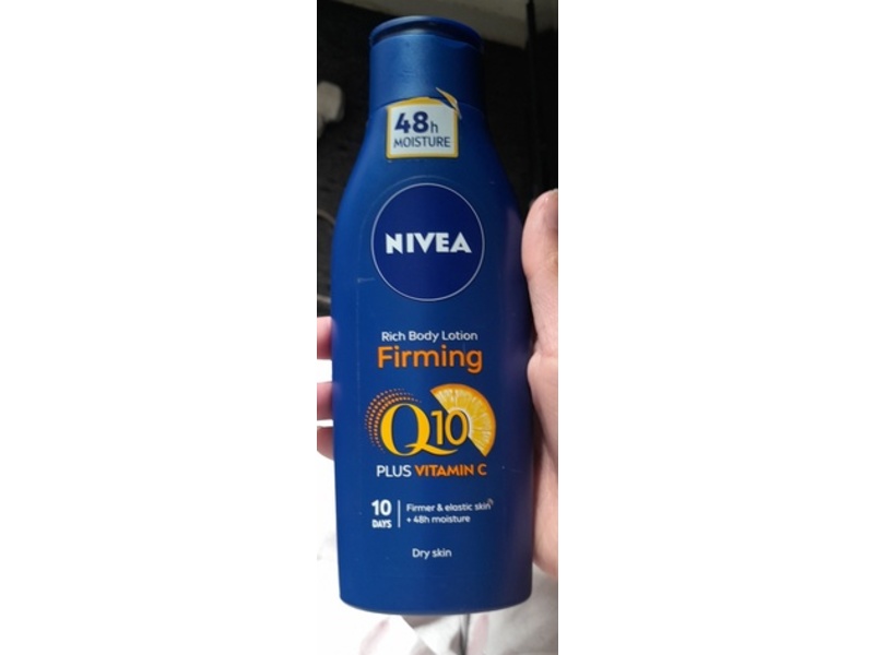 Nivea Firming Rich Body Lotion, Q10 Vitamin C, 250 mL