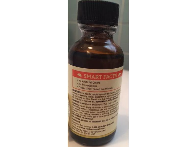 Sundown Naturals Tea Tree Oil, 1 fl oz/30 mL
