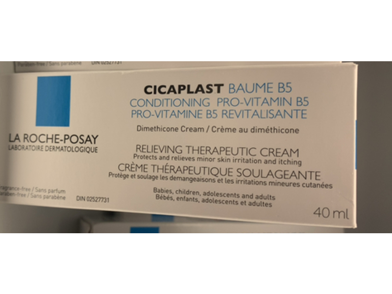 La Roche-Posay Conditioning Pro Vitamin Dimethicone Cream, Cicaplast Baume B5, 40 mL