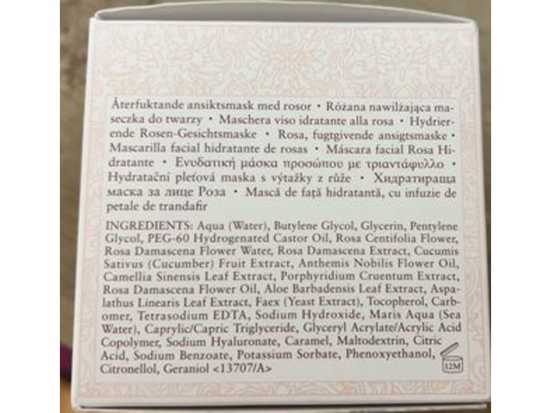 Fresh Rose Face Mask, 3.3 fl oz/100 mL